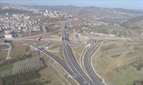Kuzey Marmara Otoyolu Çalışması Havadan Görüntülendi