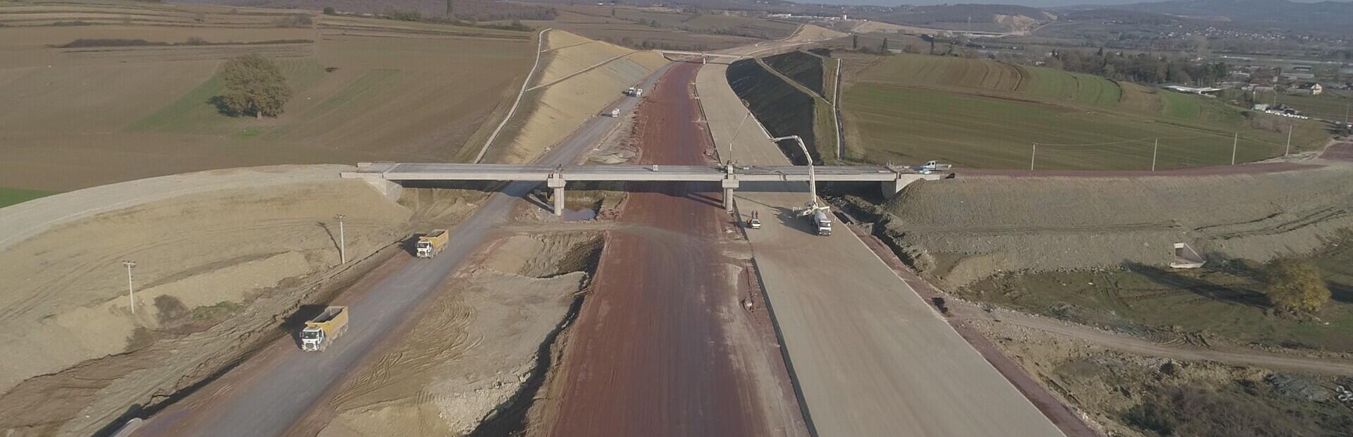 Kuzey Marmara Otoyolu Çalışması Havadan Görüntülendi